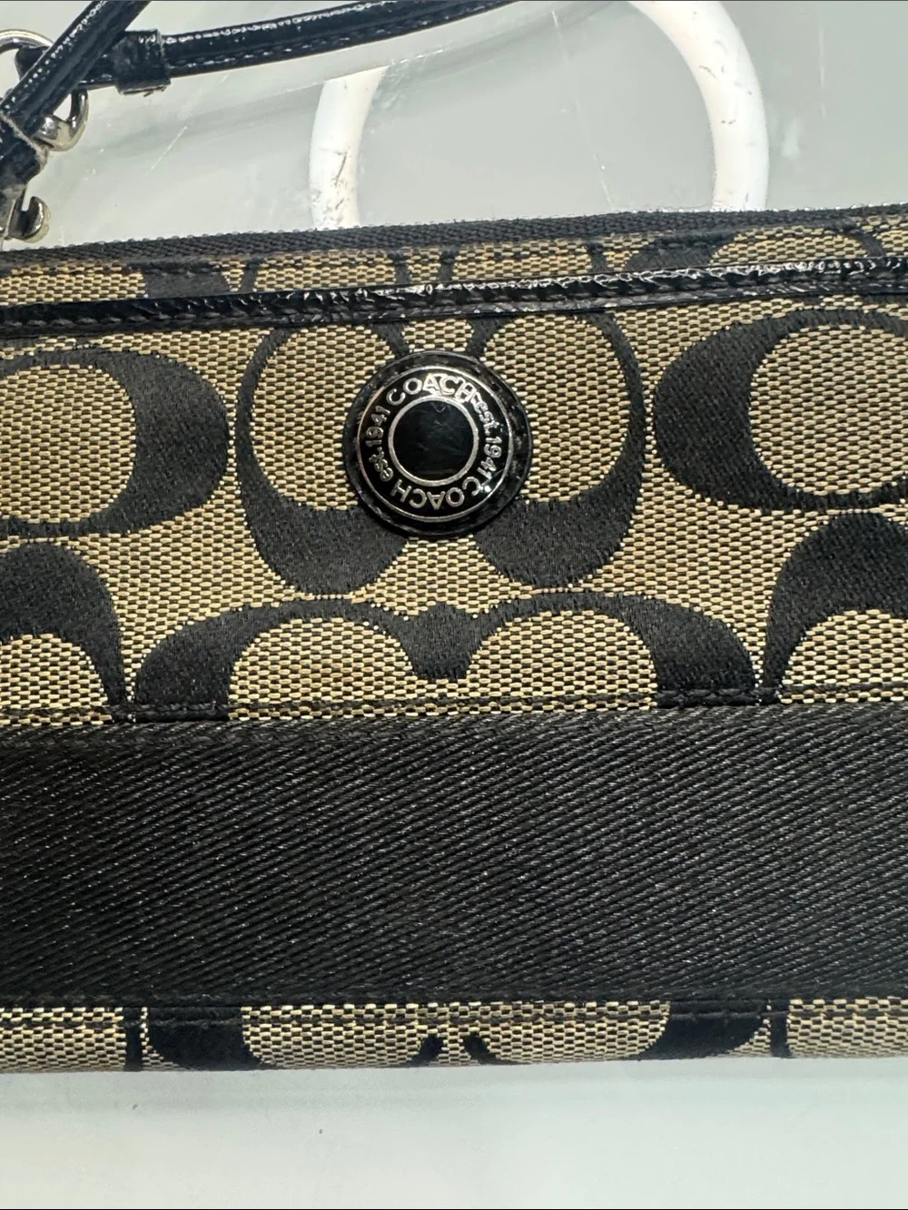 Coach signature wristlet - Picture 2 of 12